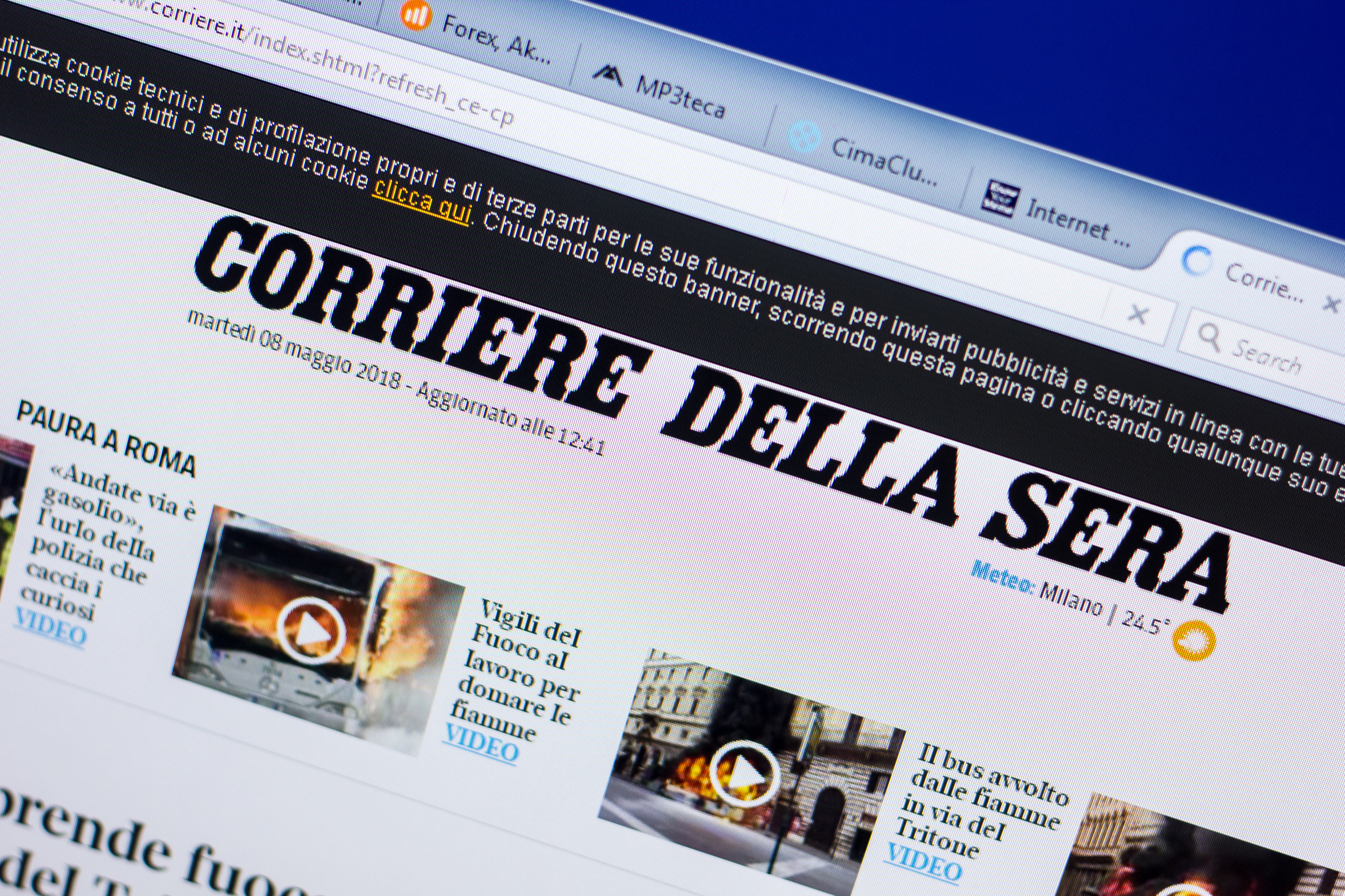 Public Rating Regions 2020 - from Corriere della Sera